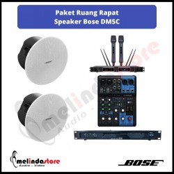 Paket Sound System Ruang Rapat Speaker Bose Ceiling DM5C | 2 Speaker